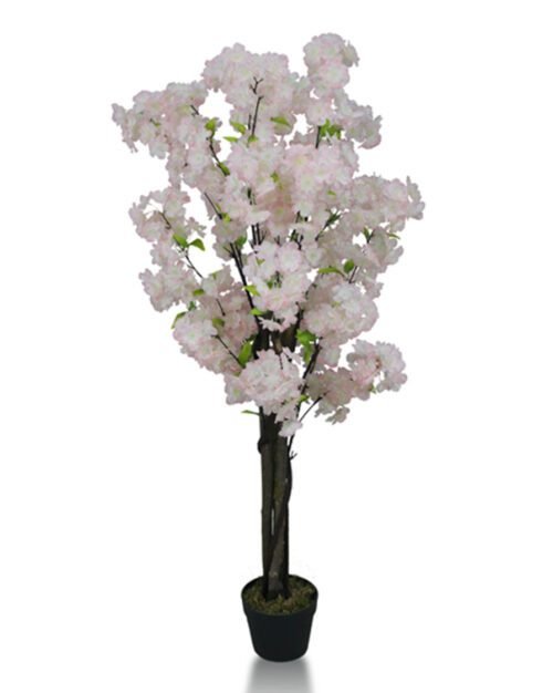 Lifelike Cherry Faux Plant for tropical home and office decor