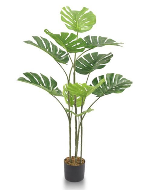 Lifelike Faux Monstera Artificial Plant