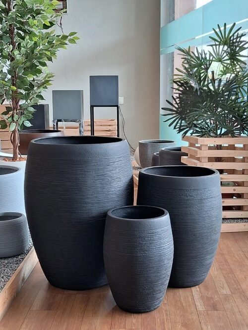 Explore the LOLITA Premium Round FRP Planter made from durable fiberglass. A stylish and practical addition to your home or office decor. Shop now at ArtaFlora.com.