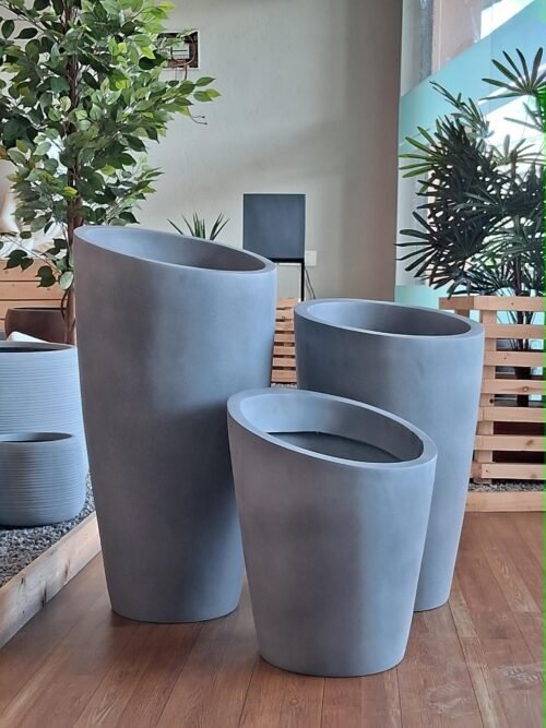 Shop the YELLE cylindrical FRP planter—sleek, durable, and modern. Perfect for homes and gardens. Discover stylish planters now at ArtaFlora.com.
