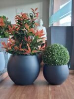 Shop premium round FRP planters for both indoor and outdoor use. Stylish, durable, and versatile. Discover the MAYA planter now at ArtaFlora.com.