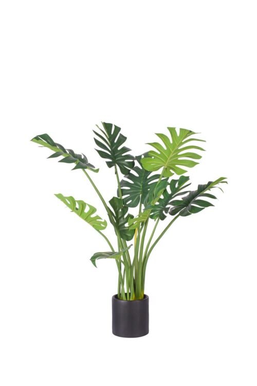 artificial monstera plant for modern decor