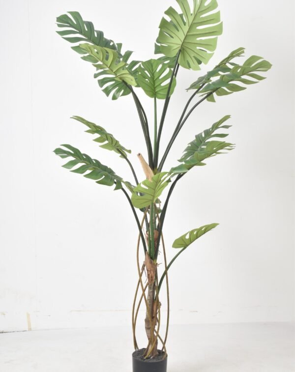 artificial monstera tree faux plant 69 inch for home decor