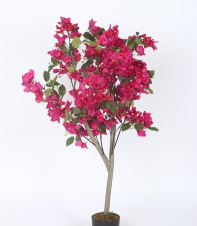 Artificial Bougainvillea Plant – Faux Pink Flowering Plant