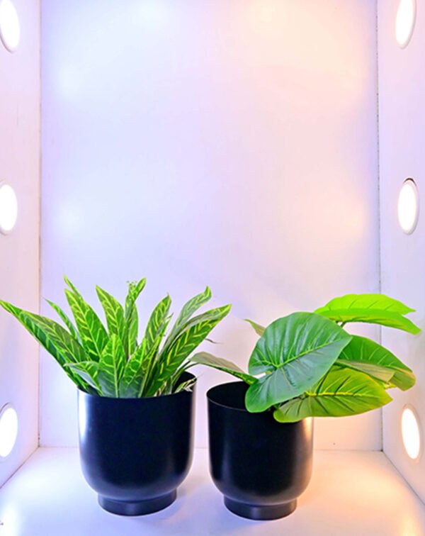 Enhance your decor with the Round Planter Set of 2 - perfect for small plants. Shop the 8.27" & 9.06" set today at ArtaFlora.com.