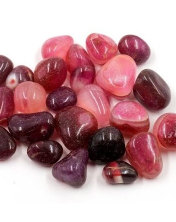 Red Onyx (Manek) Pebbles A-Grade - 15-25mm