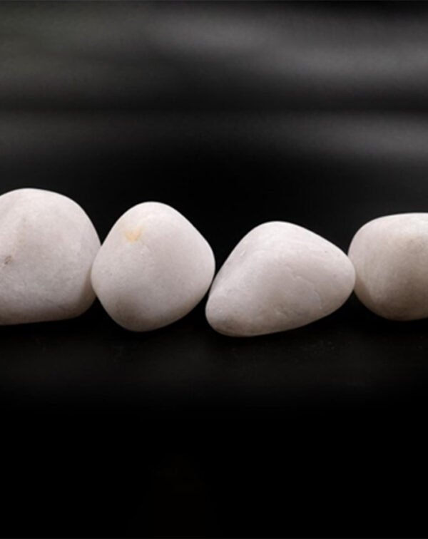 White Unpolished Pebbles - 20-80mm