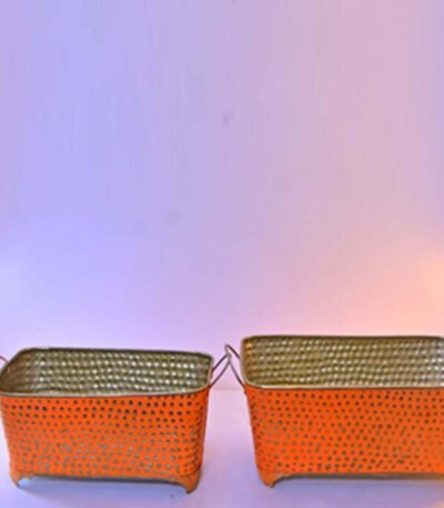 Enhance your space with the Modern Rectangular Bronze Band Pot Duo. Includes 11-inch & 12-inch bronze planters for a sophisticated look. Shop now at ArtaFlora.com.