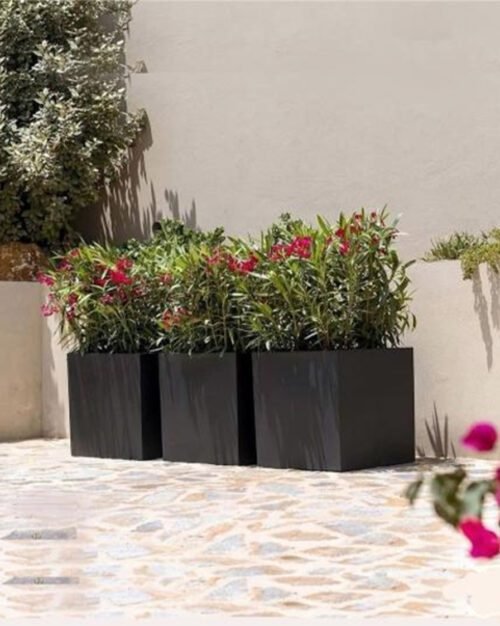 modern square planters, outdoor planters, premium planters, durable outdoor planters, square planters for patio