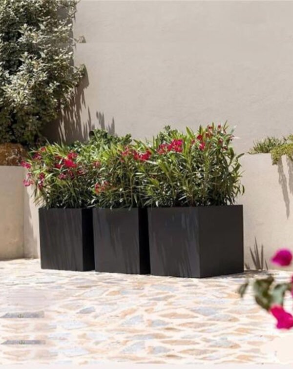 modern square planters, outdoor planters, premium planters, durable outdoor planters, square planters for patio