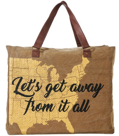 Let's Get Away Weekender Handbag For Men & Women