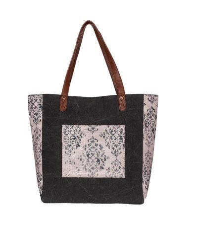 Mona B - Large Canvas Handbag for Women | Zipper Tote Bag | Crossbody Bag | Stylish Vintage Shoulder Bags for Women
