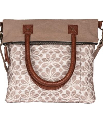 Mona B - Large Canvas Handbag for Women | Zipper Tote Bag |Multicolor Crossbody Bag | Stylish Vintage Shoulder Bags for Women