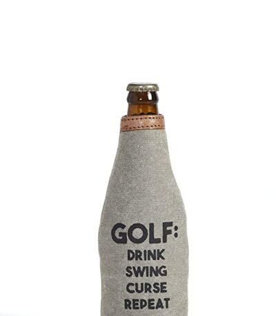 Mona B - Pint Beer Bottle Covers with Stylish Printing for Men and Women (Swing Curse Repeat)