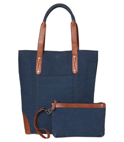 Cleveland Tote Handbag for Women - Navy
