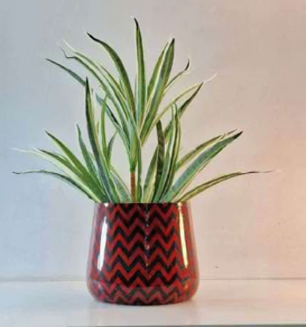 Round Metal Planter