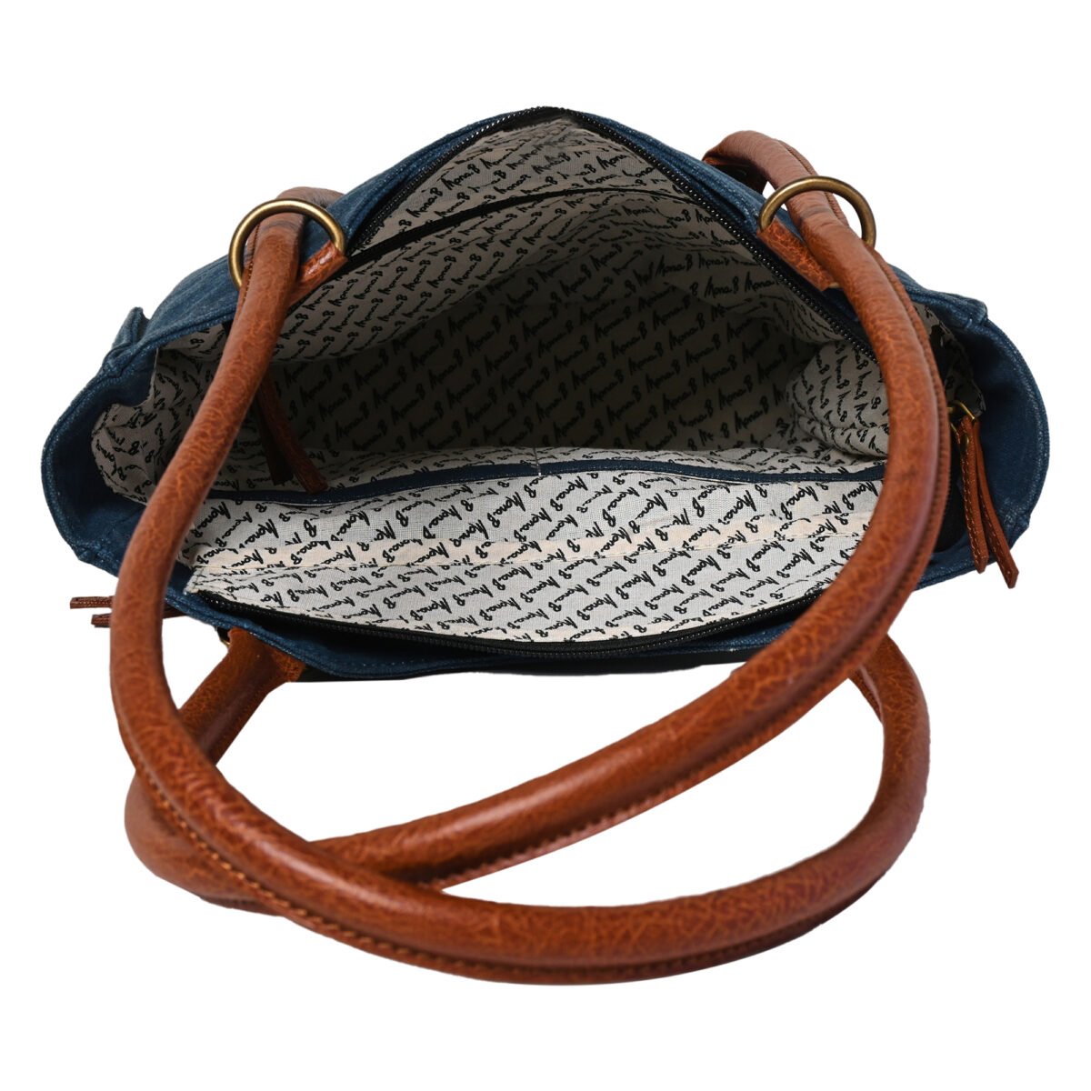 Mona B - Two in One Convertible Tote: Denim