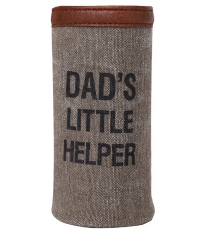 500 ML Beer Can Cover with Stylish Design for Men and Women (Dad's Helper)