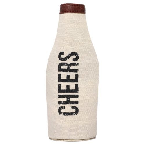 Pint Beer Bottle Covers with Stylish Printing for Men and Women (Cheers)