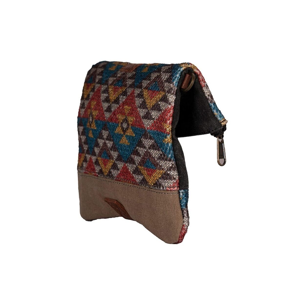 Mona B - Small Canvas Messenger Crossbody Bag | Wristlet Bag with Stylish Design for Women