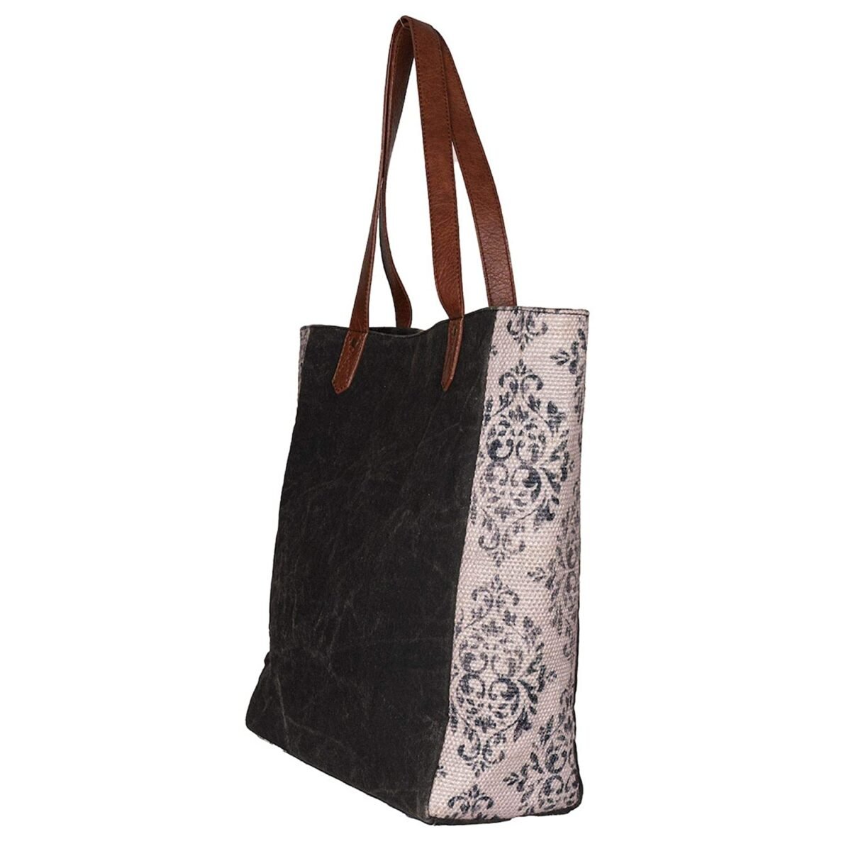 Mona B - Large Canvas Handbag for Women | Zipper Tote Bag | Crossbody Bag | Stylish Vintage Shoulder Bags for Women
