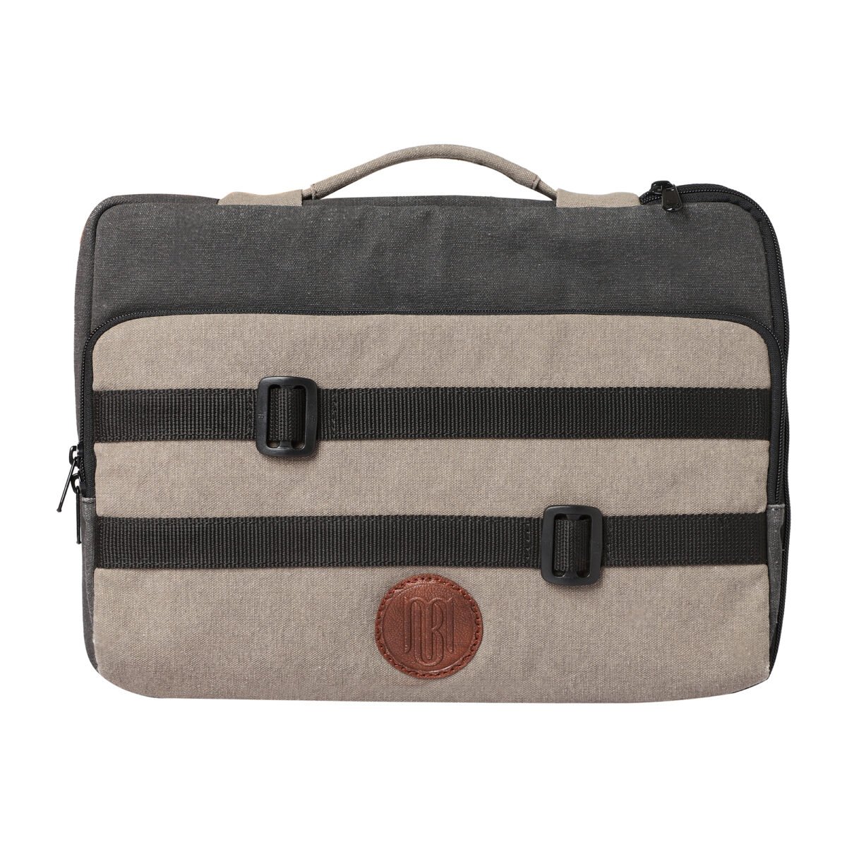 Mona B - Essentials Laptop Bag Sleeve Case Cover Pouch with Handle for 14 Inch Laptop for Men & Women, Padded Laptop Compartment, Premium Zipper Closure, Water Repellent Canvas Fabric: Dylan