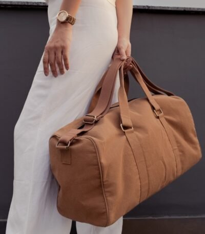 Ayn Duffle Bag For Men & Women 30L - Brown
