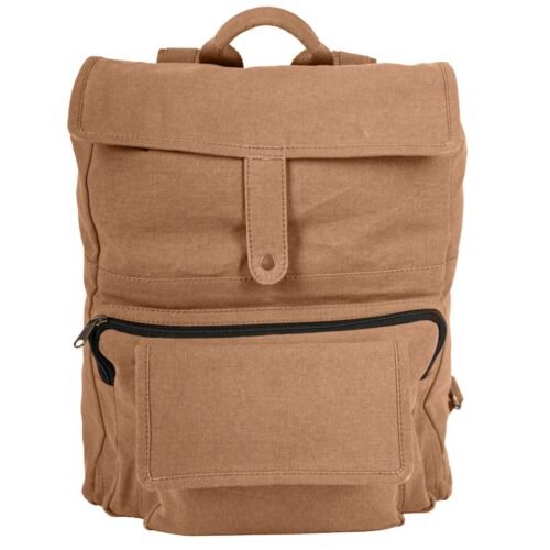 Durable Cotton Canvas Seth Backpack For Men & Women - Grey