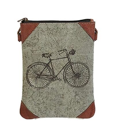 Mona B - 100% Cotton Canvas Small Sling Crossbody Bag with Stylish Design for Women