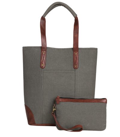Cleveland Tote Handbag for Women - Grey