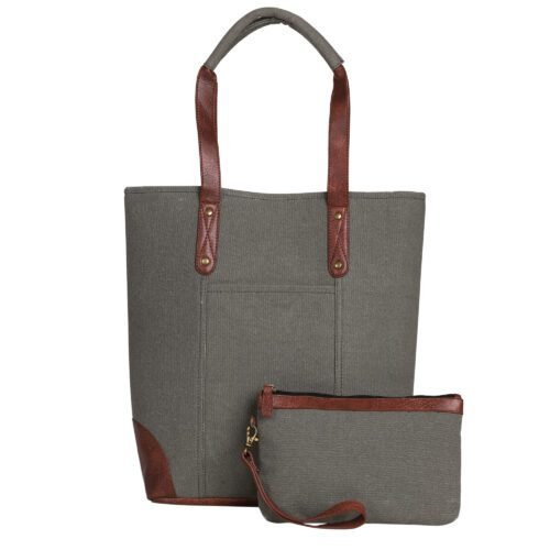 Cleveland Tote Handbag for Women - Grey