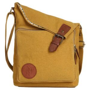 City Slicker Crossbody Sling bag For Men & Women - Mustard