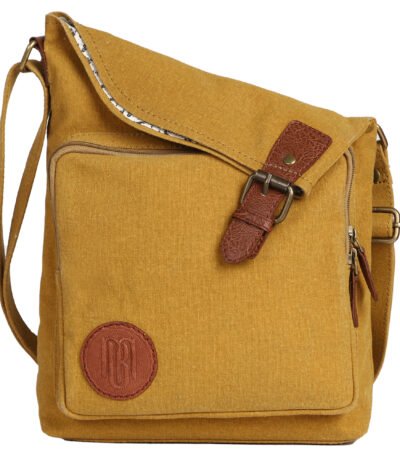 City Slicker Crossbody Sling bag For Men & Women - Mustard