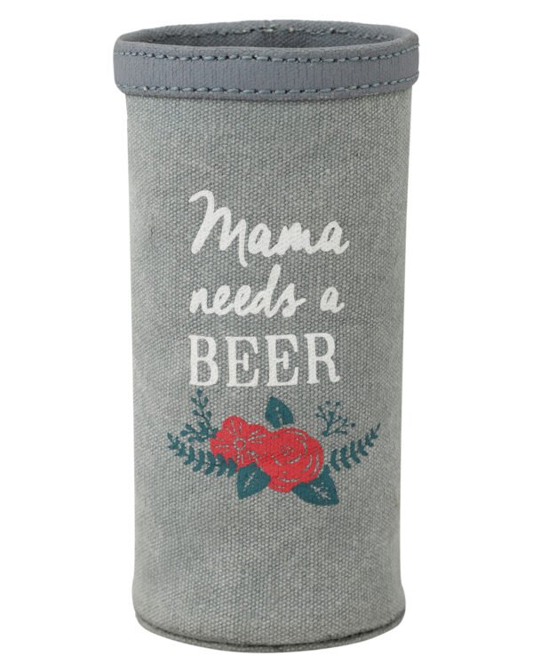 Mona B - 500 ML Beer Can Cover with Stylish Design for Men and Women (Mom's Beer)