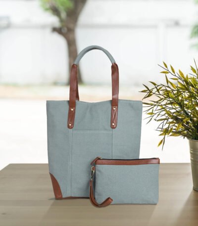 Cleveland Tote Handbag for Women - Sky