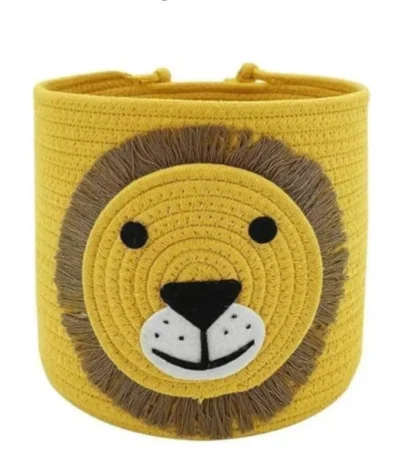 Lion Face Kids Basket