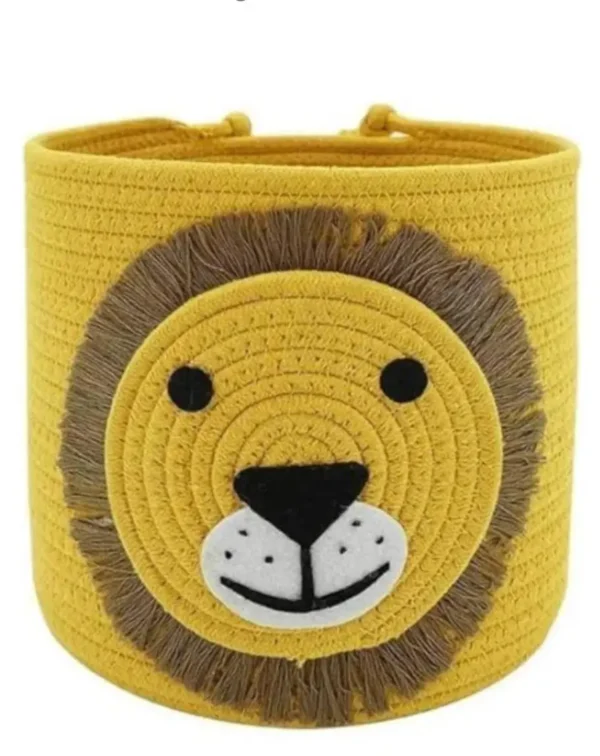 Lion Face Kids Basket
