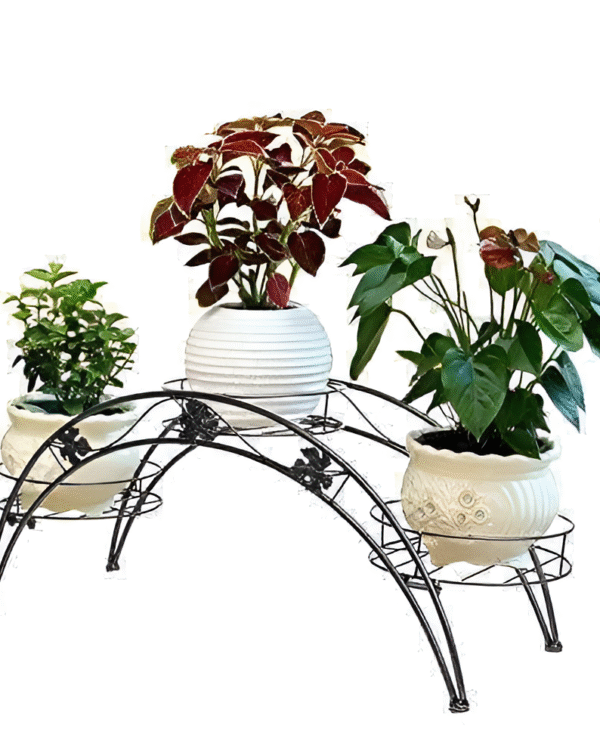 Iron 3 Pots Arch Stand