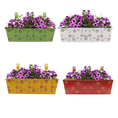 Iron Rectangle Hanging Pot