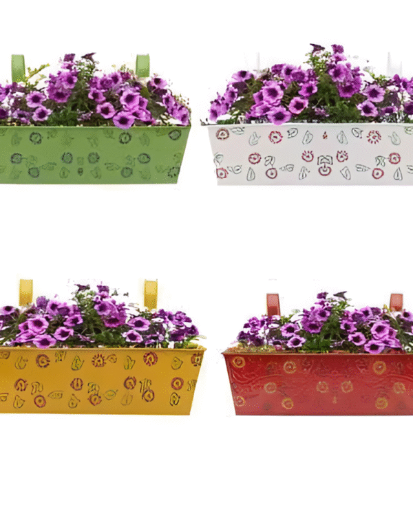 Iron Rectangle Hanging Pot