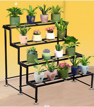 3-Tier Metal Planter Stand