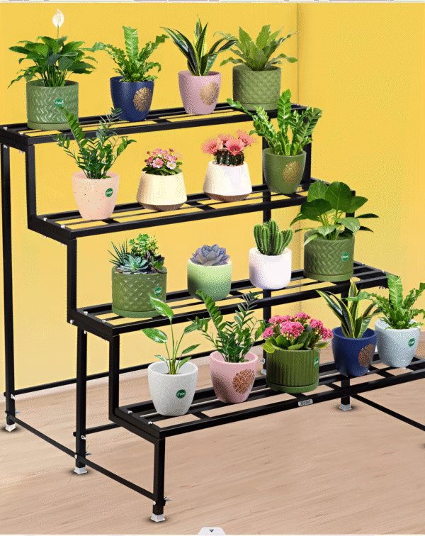 3-Tier Metal Planter Stand