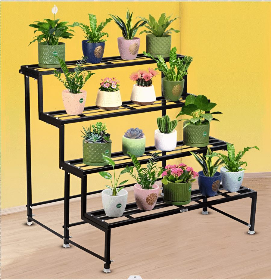 3-Tier Metal Planter Stand