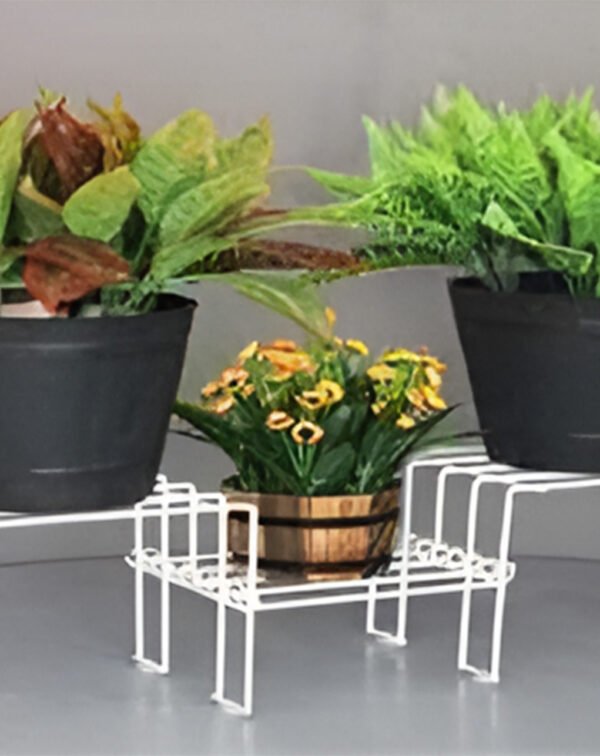 Iron Plant Stand – 3-Tier Modular Display Rack