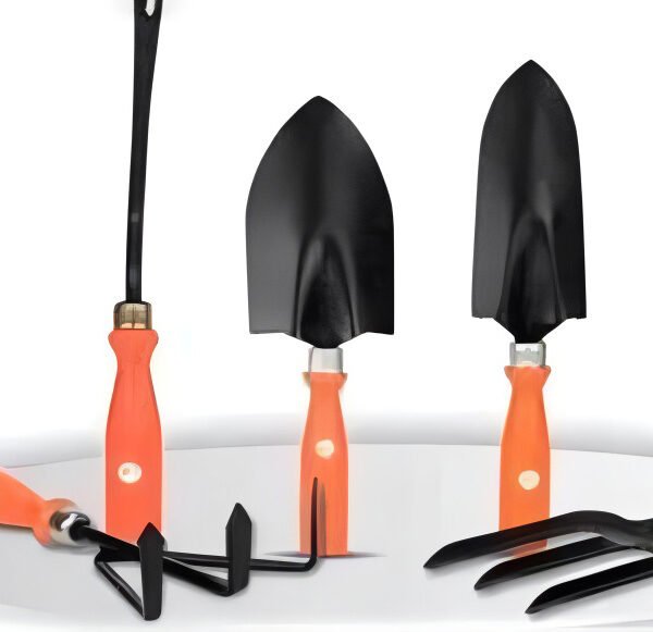 Compact Orange Gardening Tool