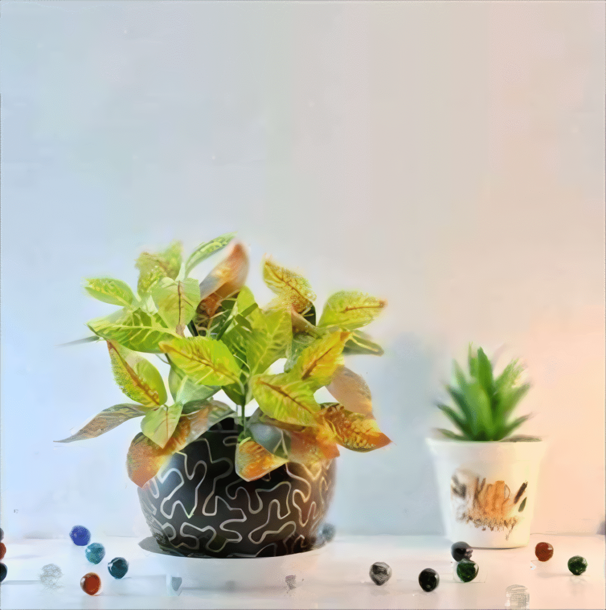 Designer Metal Pot