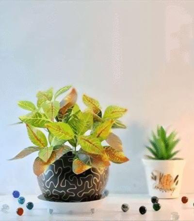 Designer Metal Pot