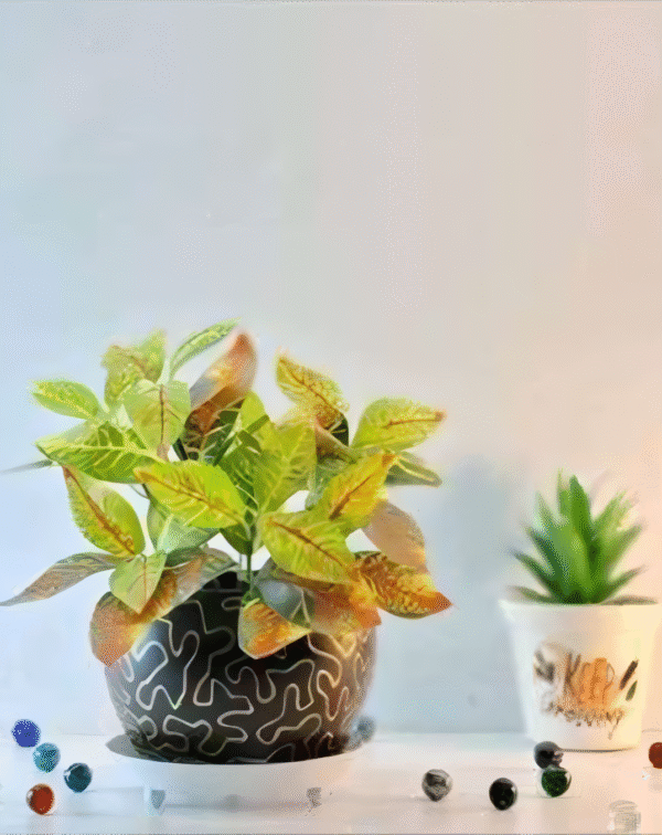 Designer Metal Pot