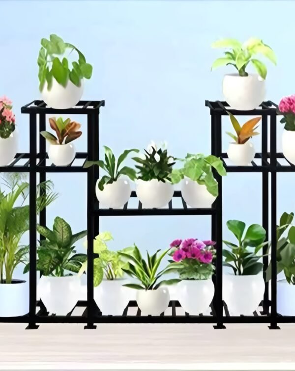 Large 5-Tier Metal Plant Display Rack