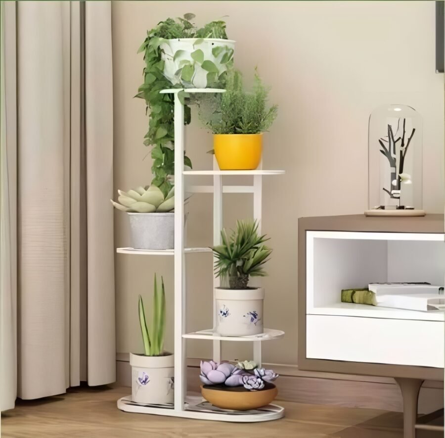 5-Pot Vertical Plant Stand